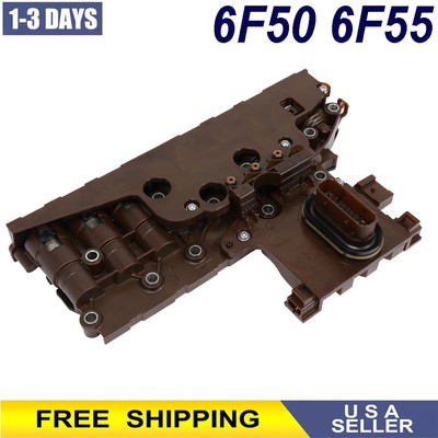 6F50 6F55 Transmission Valve Body Solenoid Module For Ford Interceptor 2007-2018