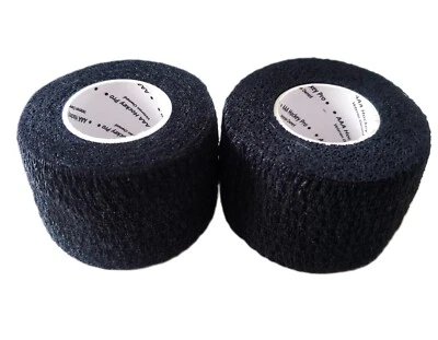 AAA Hockey Pro Grip Tape - 2 Pack - Jet Black / Black- Veteran Owned Company