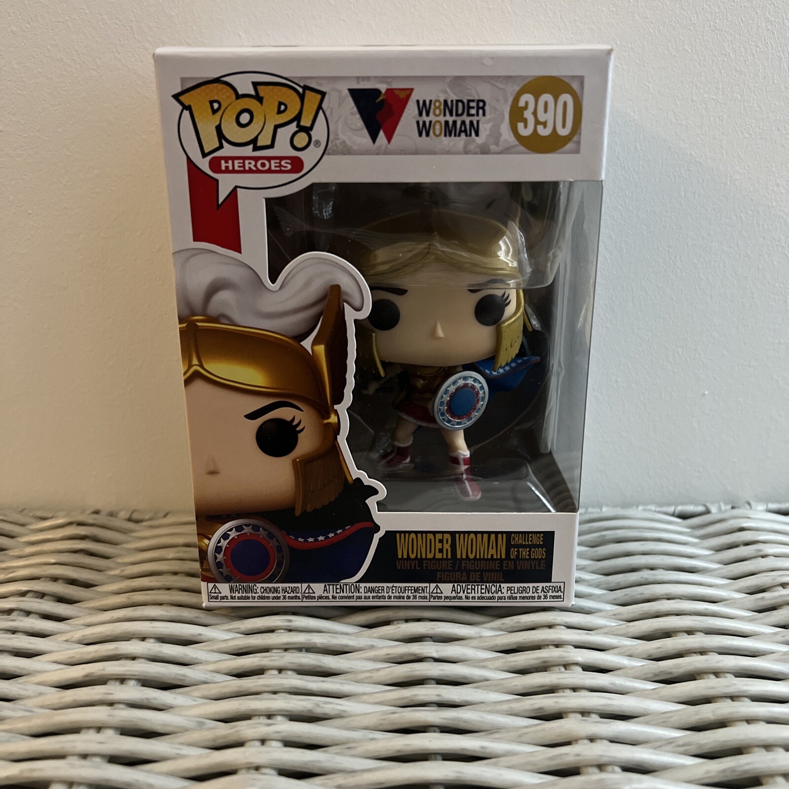 Funko Pop! Estatuilla De Dc Comics Wonder Woman Challenge Of The Gods | #390