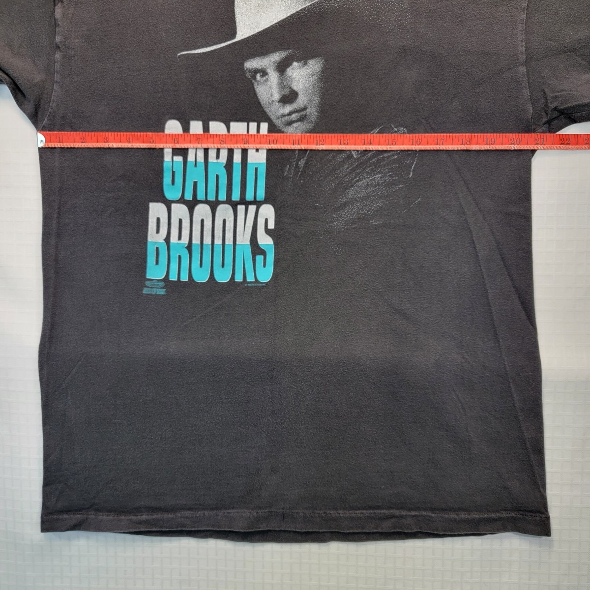 【L】Hanes 90s GARTH BROOKS band T-shirt Vintage Garth Brooks Fresh Horses 1990s Band Tour Graphic T