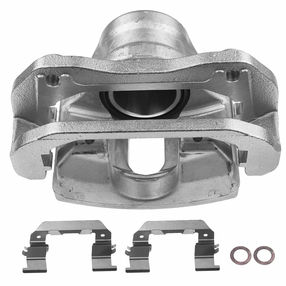 Par de pinzas de freno de disco delanteras con soporte para Hyundai Genesis 2009 2010 2011 Foto 4 de 4