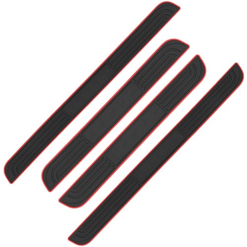 Universal Car Door Sill Protector Plate Cover, Entry Step Trim Panel