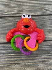 Baby King Sesame Street Elmo Red Rattle Baby Toy Rings