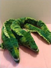 Lot x2 ADORE 35" Slimer the Moray Eel Stuffed Animal Plush Toy