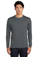 Sport-Tek Men's Long Sleeve Performance Moisture Wicking T-Shirt M-ST350LS