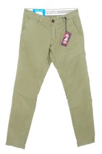PULL IN pantalon chino  vert kaki clair verdi homme dening chino Pullin