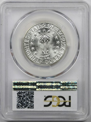 1936-D Columbia 50C PCGS CAC MS 67 Silver Commemorative Half Dollar - Picture 2 of 4