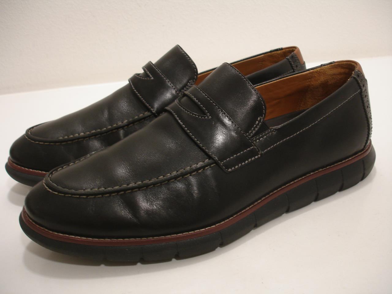 SAOLA Mocassini Johnston & Murphy da uomo 11 5 M Hol 11 5 M nero pelle di pecora