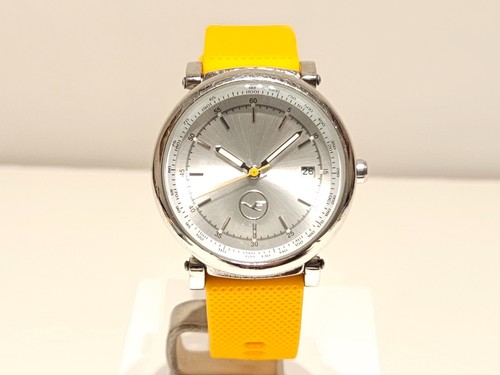 VINTAGE WERBUNG JUBILÄUM 50 JAHRE LUFTHANSA AIRLINES QUARZ HERREN UHR - Bild 4 von 11