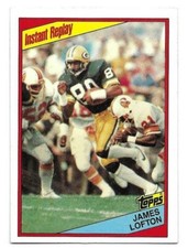 JAMES LOFTON 1984 TOPPS IR CARD NEAR MINT+ CONDITION