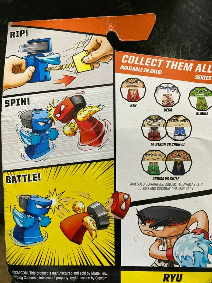 Street Fighter Serie 1 VS Rip-Spin Warriors RYU  Foto 2 de 2