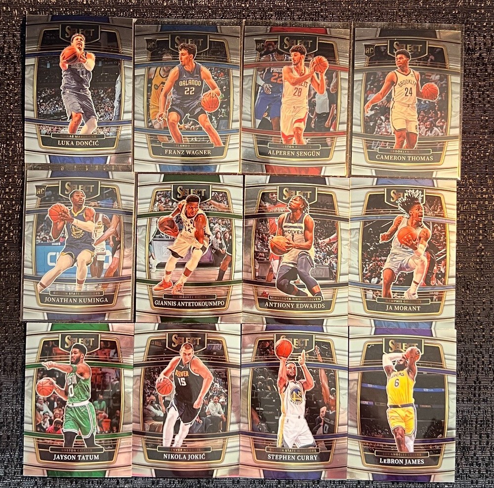 2021-22 Select Basketball Concourse Hobby Complete Set Singles Cards 1-100