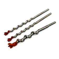 3 Pcs Irwin Heavy Duty Drill Bits Set, 6 in, Tools and Equipments, Made in USA