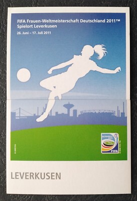 Panini Sticker 18 & 19 Leverkusen FIFA Women's World Cup 2011 Germany