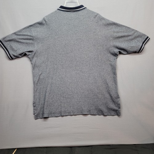 KC Sport Mens Gray Polo Golf Fishing Pullover Shirt Size 2XL 1/4 Button - Picture 10 of 12