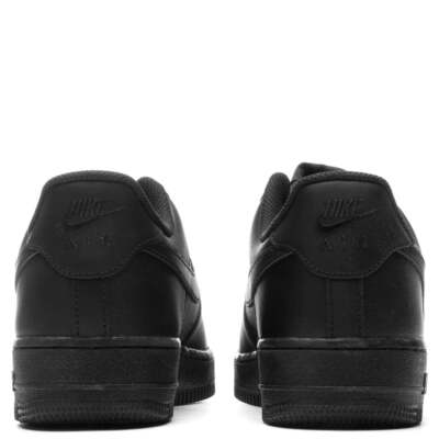 Size 7.5 - Nike Air Force 1 '07 Low Triple Black for sale online