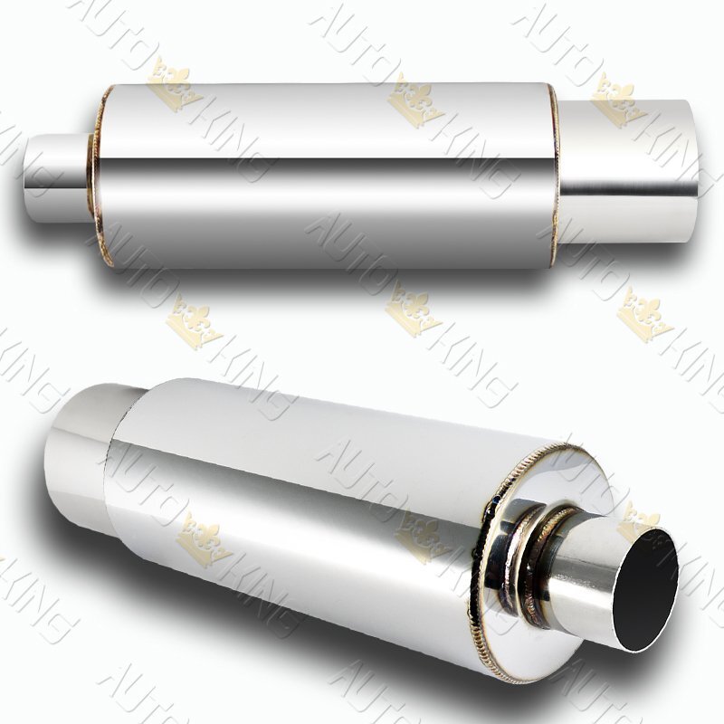 JDM 4 Tip 2.5 Inlet T-304 Stainless Steel Weld-On Exhaust