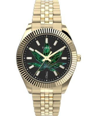 Timex x Jacquie Aiche High Life 41mm Stainless Steel Bracelet Watch