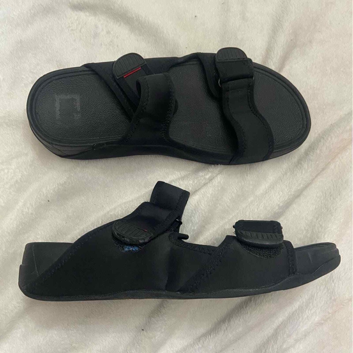 FitFlop Gogh Moc Mens Adjustable Leather Slides FitFlop Mens Gogh Moc Leather Sliders - Walmart.com main image 4
