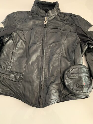 HEIN GERICKE WOMANS STREETLINE LEATHER BIKER JACKET 42" INCH - Picture 2 of 11