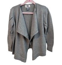 Old Navy  Girls Gray Cardigan  Size Small 6-7  EUC Pre-Owned