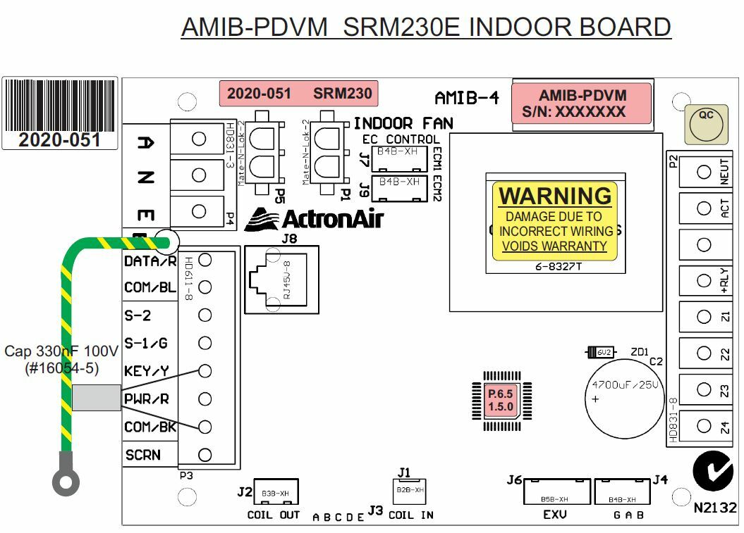 Avtron Scr Module Assembly GENUINE Actron CONTROLS DIGITAL RESIDENTIAL INDOOR PCB SRM231E SRD230C ...