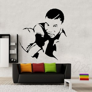 Mike Tyson Le Plus Grand Boxeur Wall Art Citation Autocollant Vinyle Autocollant Ebay