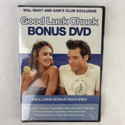 #ad Good Luck Chuck Bonus DVD DVD 2007 Walmart amp; Sams Club Exclusive $5.49
