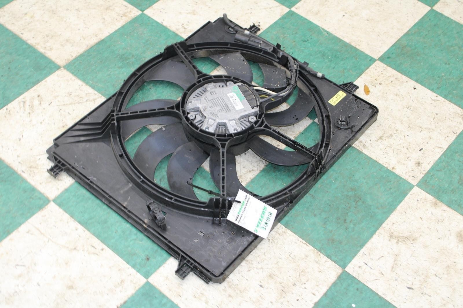 14-19 Ghibli Single Cooling Fan Shroud 3.0L Engine Motor Assy OE Factory OEM WTY