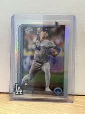 2025 Topps Chrome RC Refractor #18 River Ryan - LA Dodgers