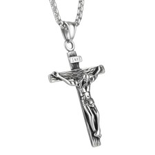 Cross Pendant for Car Rear View Mirror Crucifix Auto Decor Faith Amulet