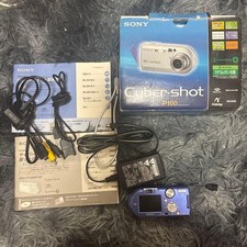 Sony Cyber-shot DSC-P100 CCD 5.1MP Digital Camera For Parts Japan