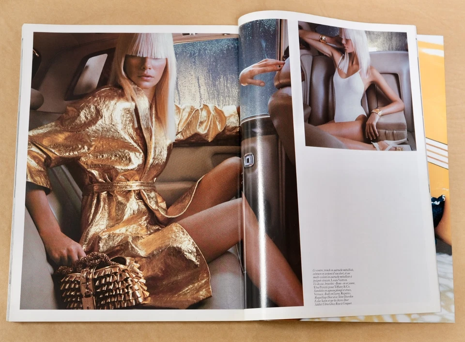 Kate Moss GISELE Alexander McQueen PARÍS VOGUE Marzo 2004 Daria Werbowy TESTINO Foto 3 de 4