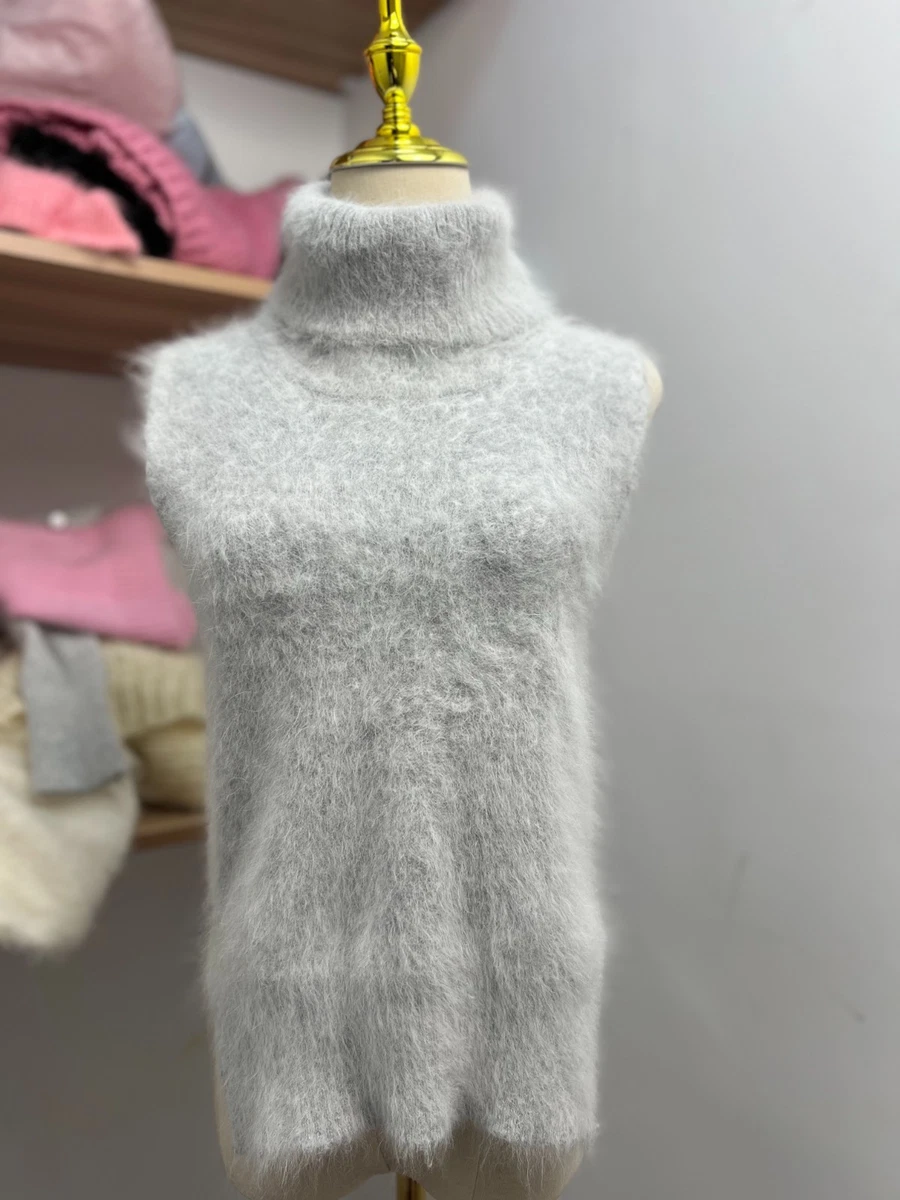 Angora Sleeve Turtleneck Sweaters for Women for sale | eBay
