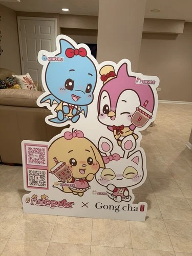 Neopets Gong Cha Cardboard Cutout Standup Character Standee