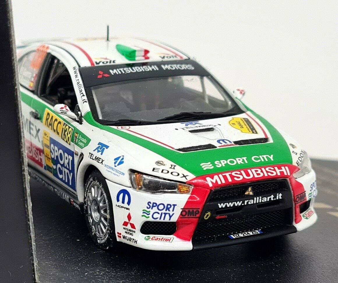 Vitesse 1/43 Mitsubishi Lancer Evolution X RACC Catalunya 2012 PWRC Champion