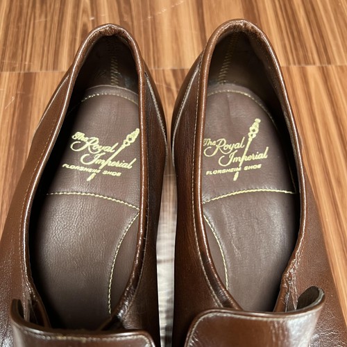 Vintage Florsheim Royal Imperial Shoes Mens Size 10 Leather Loafers Bit 90s - Picture 10 of 14