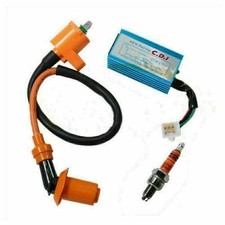 For 110cc 125cc 140cc Braap SSR DHZ Pit Dirt Bike Racing CDI Ignition Coil Plug