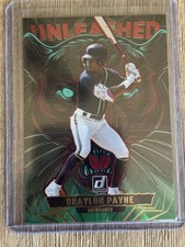 2025 Donruss Braylon Payne Unleashed Green Laser!