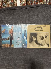 Elton John Vinyls Madman Across The Water, Honky Chateau, Blue Moves Caribou