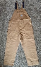 CARHARTT 102776-211-42x29 Bib Overalls Brn