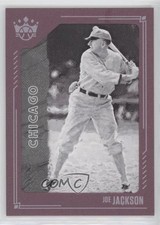 2021 Panini Diamond Kings Plum Framed Joe Jackson #19 0ad