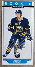 Rasmus Dahlin Signed 2018-19 Parkhurst Tallboys JSA Certified Auto RC Sabres
