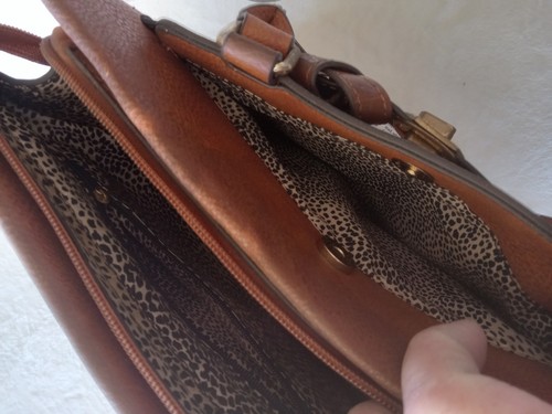New Di Vila Collection Cognac Color Purse, Woman's - Picture 9 of 11