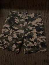 footlocker mens army cargo combat shorts size 38