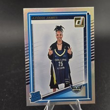 2025 Panini Donruss WNBA - Rated Rookie Aziaha James #95 Holo (RC)