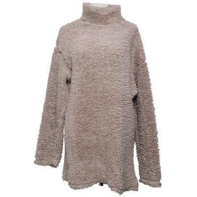 NLY Trend, Rollkragenkleid, Größe: M, Teddy Turtleneck Dress, Grau #VHB