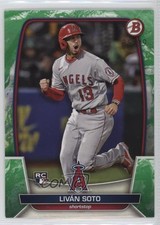 2023 Bowman Green Pattern 85/99 Livan Soto Liván Soto #46 03j5