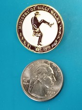 Monty Python Ministry Of Silly Walks Est. 1970 Hat Lapel Pin Back Metal NEW