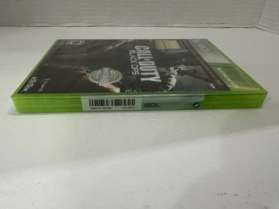 Call of Duty Black Ops (Microsoft Xbox 360, 2010) Platinum Hits - NEW - Image 3 of 4